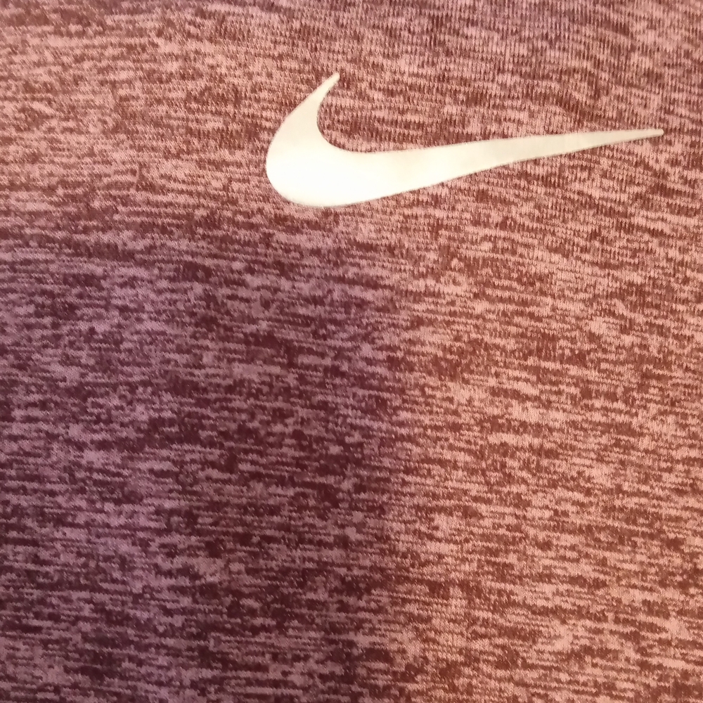 Nike Heathered Wine blended Color Mens XXL Running Shirt - Picture 8 of 8